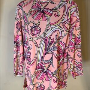 Vintage MISS BERT collard blouse